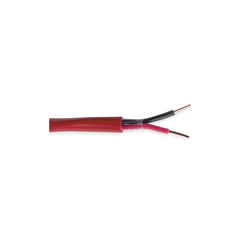 CAROL E1502S.30.03 Data Cable,Riser,2 Wire,Red,1000ft 21Y799