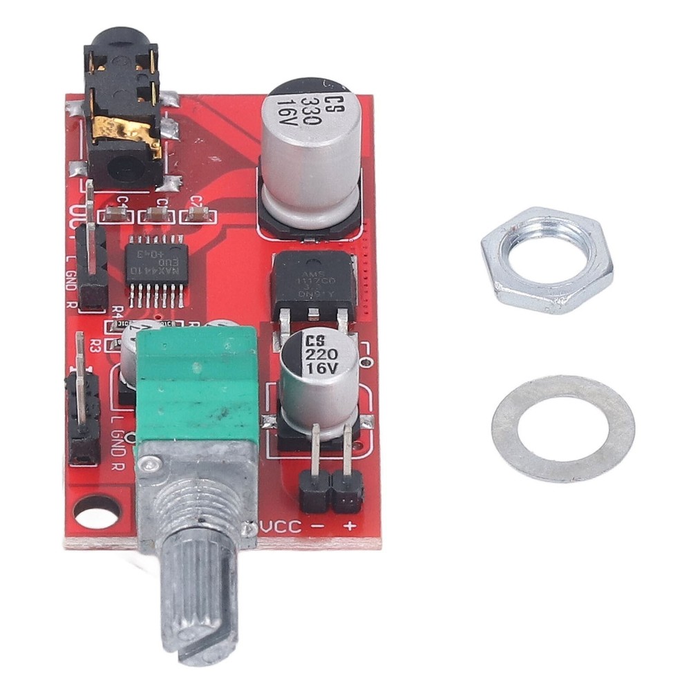 Mini Headphone Amplifier Module 3.5mm Interface Earphone Preamplifier Board DC