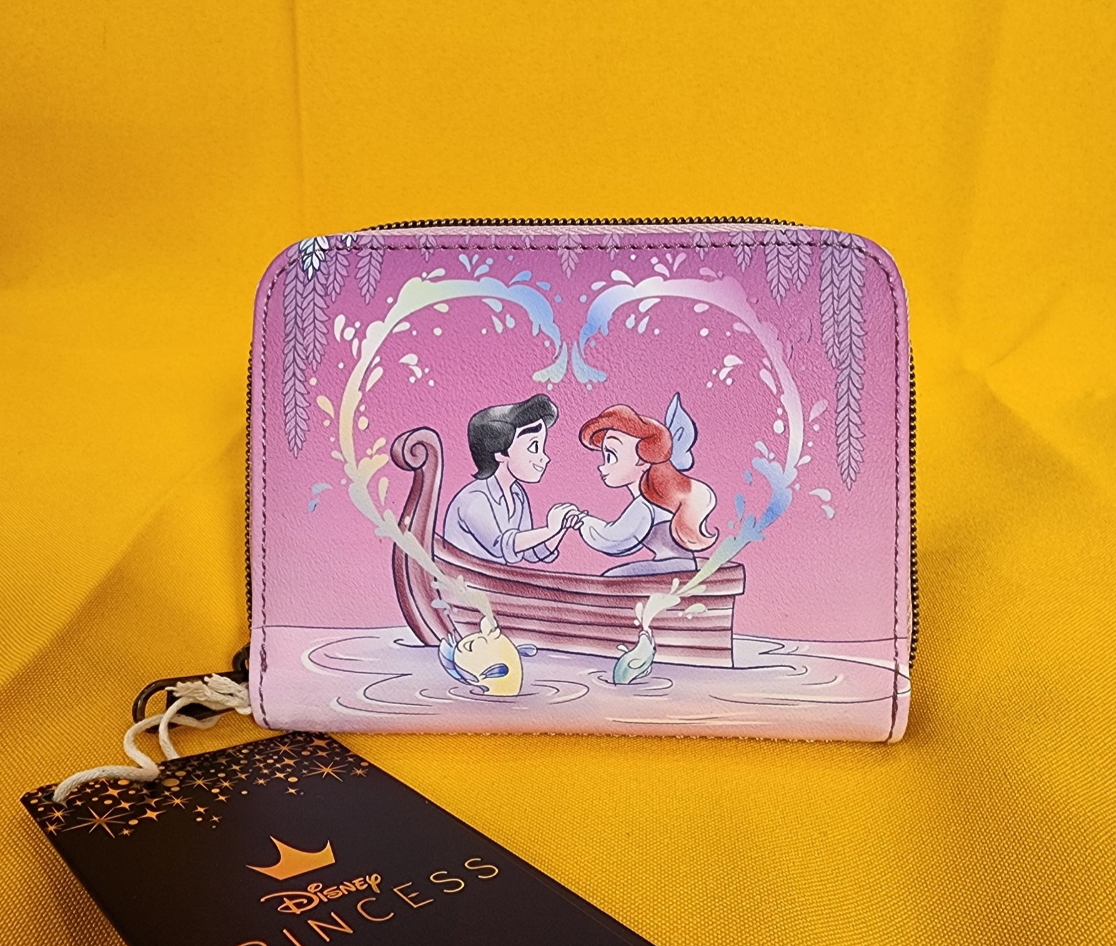 Loungefly Disney Princess Ariel & Eric Kiss The Girl the Little Mermaid Wallet