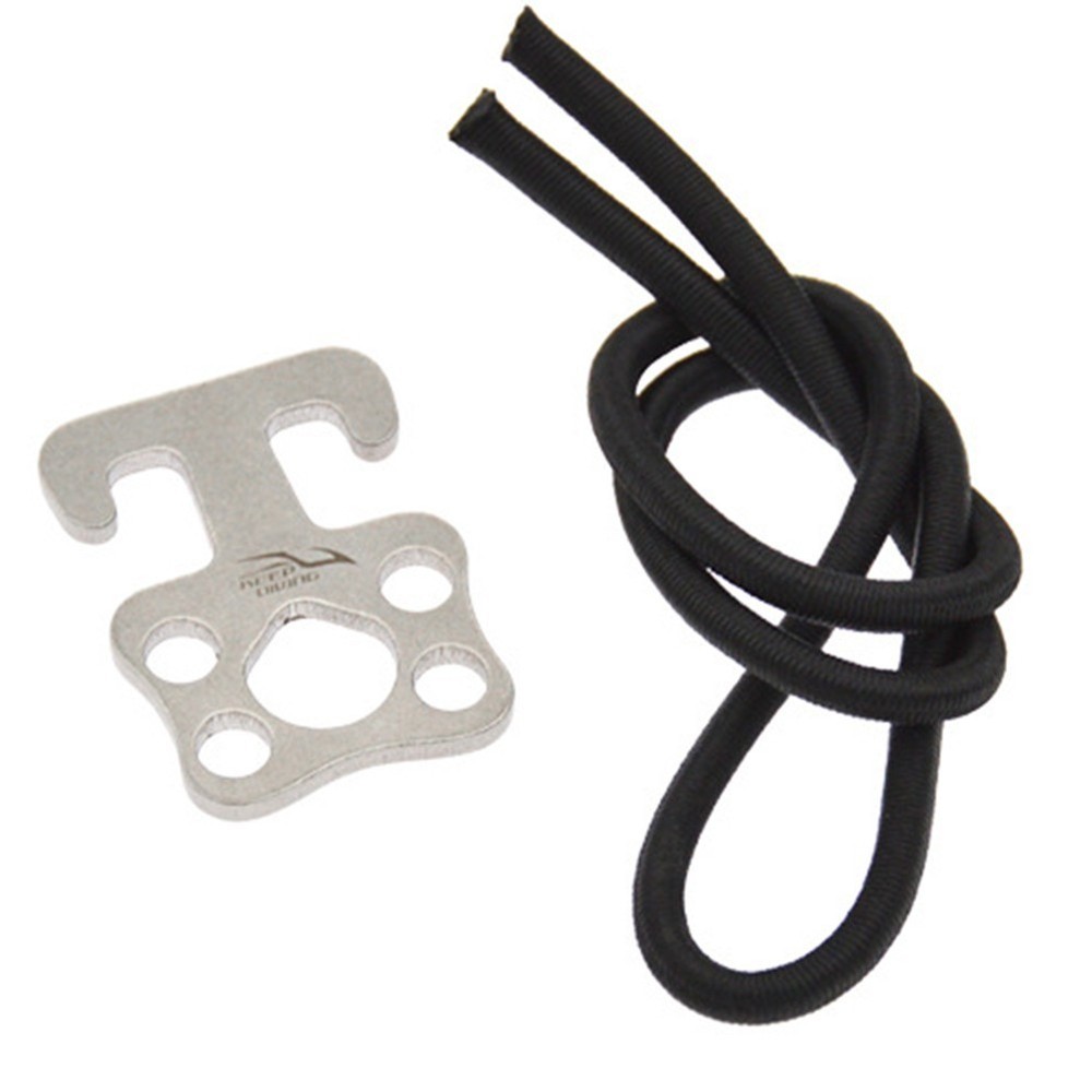Practical Tight Rope Buckle Stainless Steel Replace The Single Head Hook