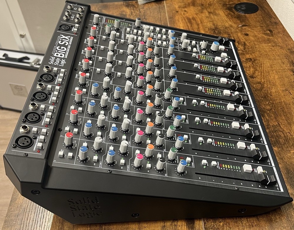 NEW In Box Solid State Logic BiG SiX 18-input Desktop Analog Mixer And Interface