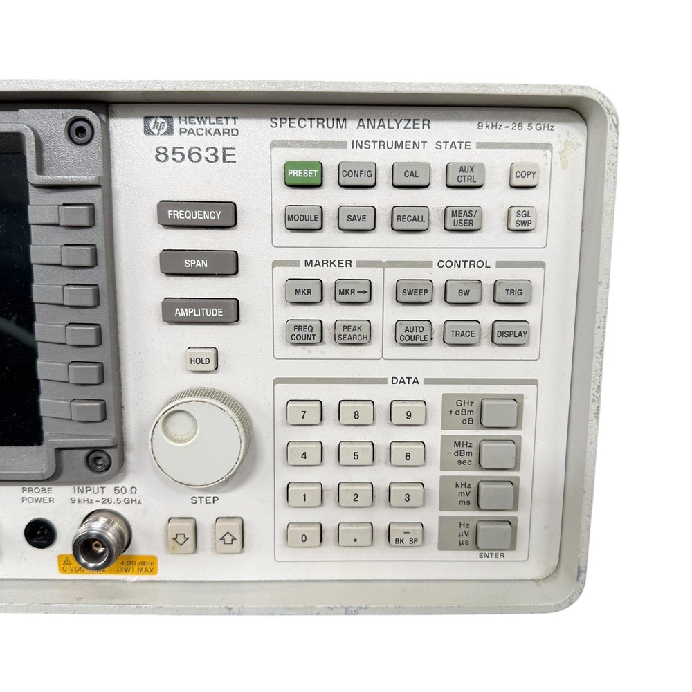 HP 08562-60140 Front Panel Assembly for HP 8563E Spectrum Analyzer