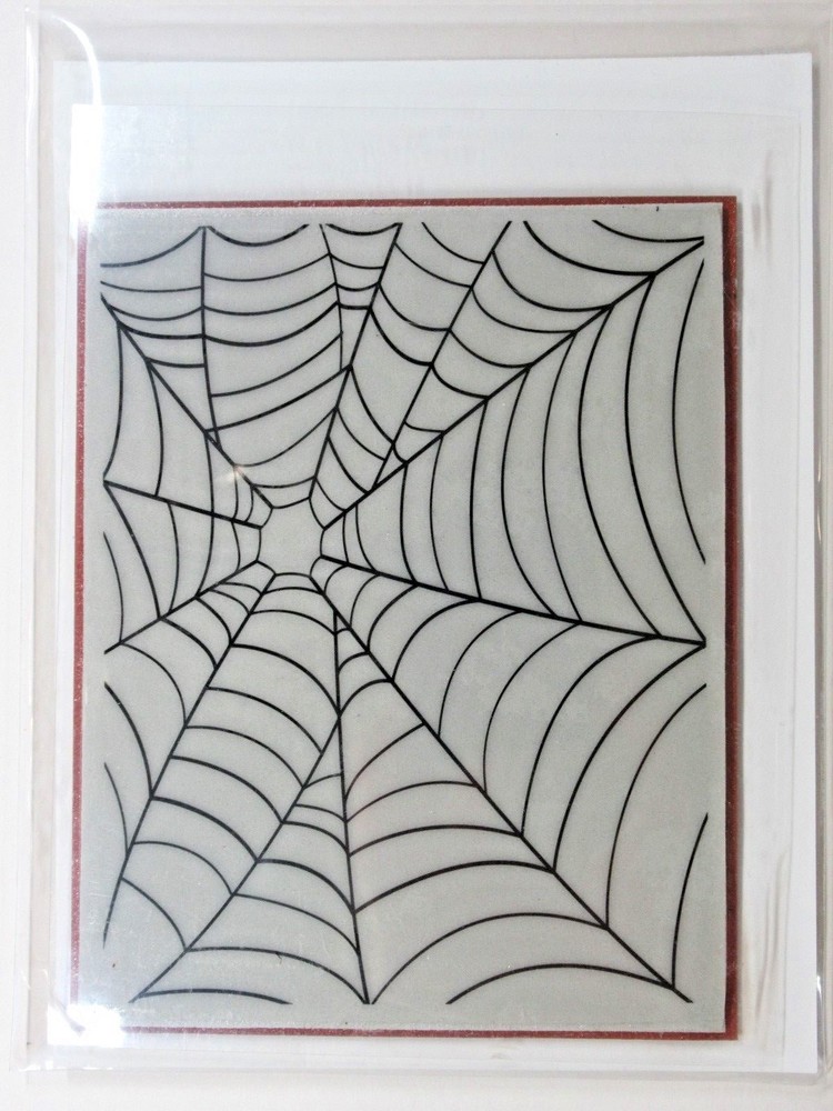 Hero Arts Spyder Web Background Stamp