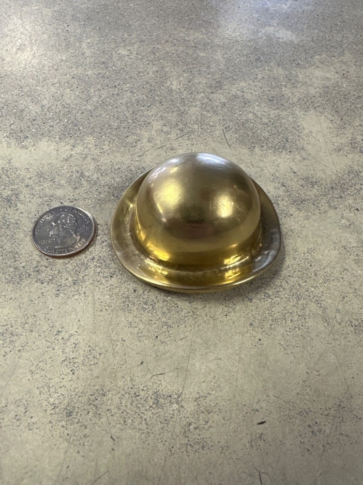 Brass Derby Hat Bottle Opener Excellent Condition!