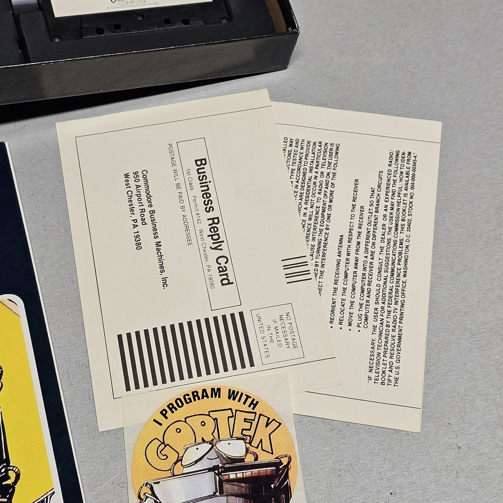 Start Programming with Gortek and the Microchips Commodore 64 Educational Softwa