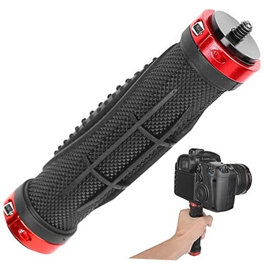 Camera Handle Grip Support Mount Universal Handlegrip Camera Black-1Pack