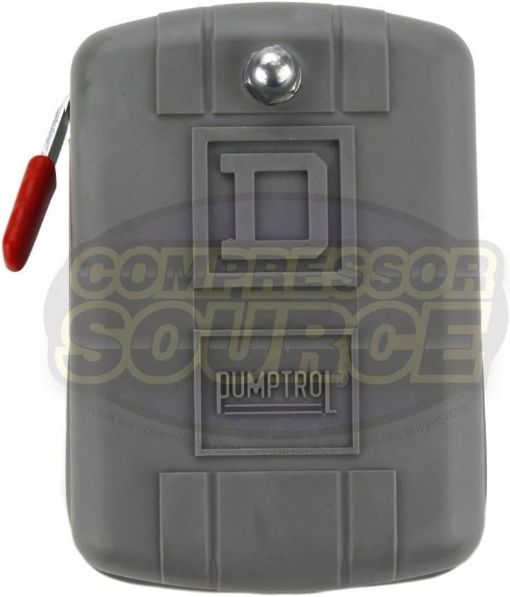 Compact Pumptrol Pressure Switch 95-125 psi, Unloader & Easy Install Accessory