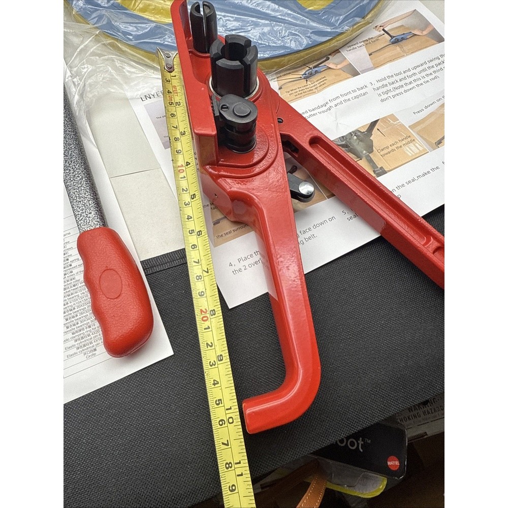 Banding Strapping Kit - Pallet Packaging Strapping Tool with Sealer Tools *READ