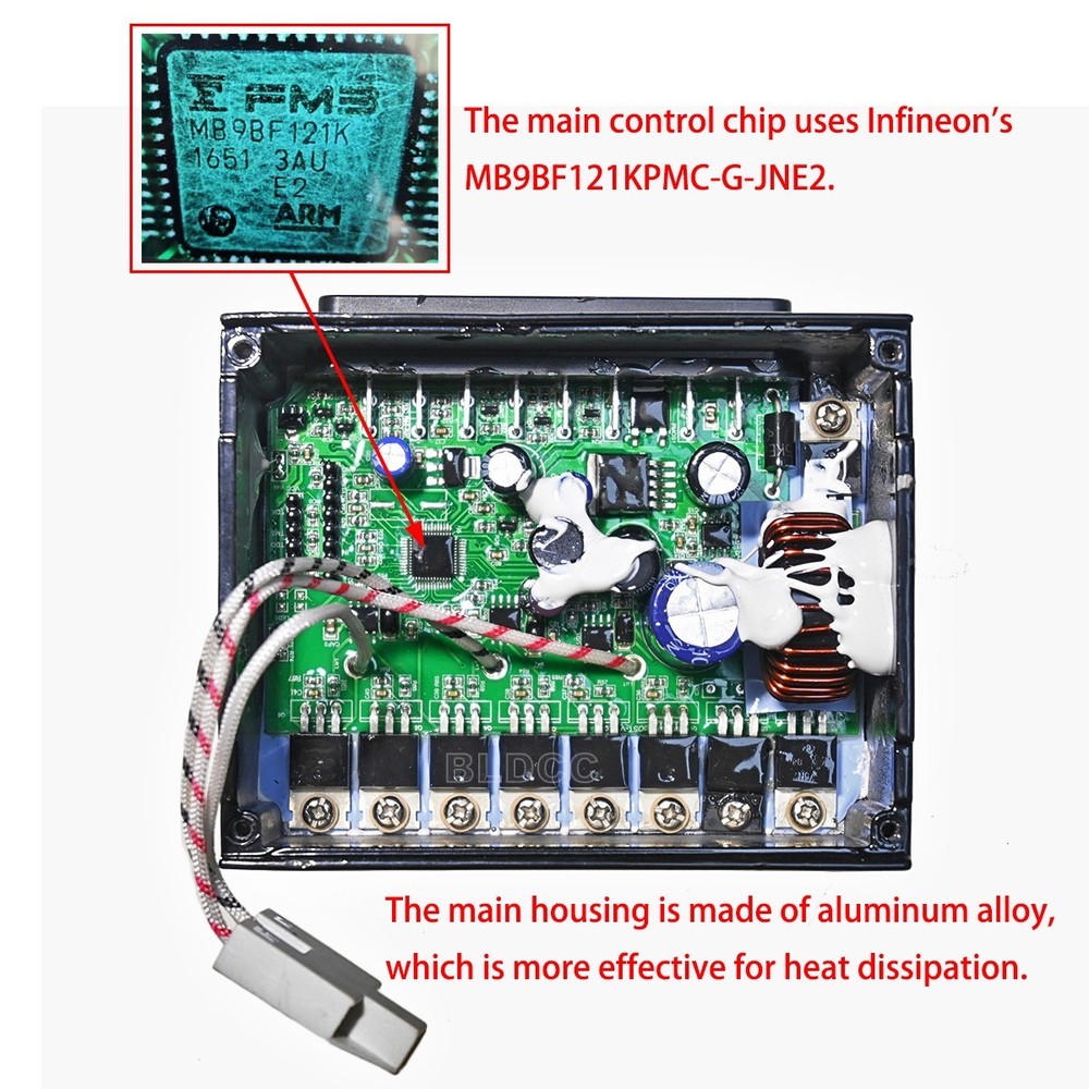 DONPER DZL25/DZL35 DC12V/24V Car Refrigerator Frequency Compressor Driver Module