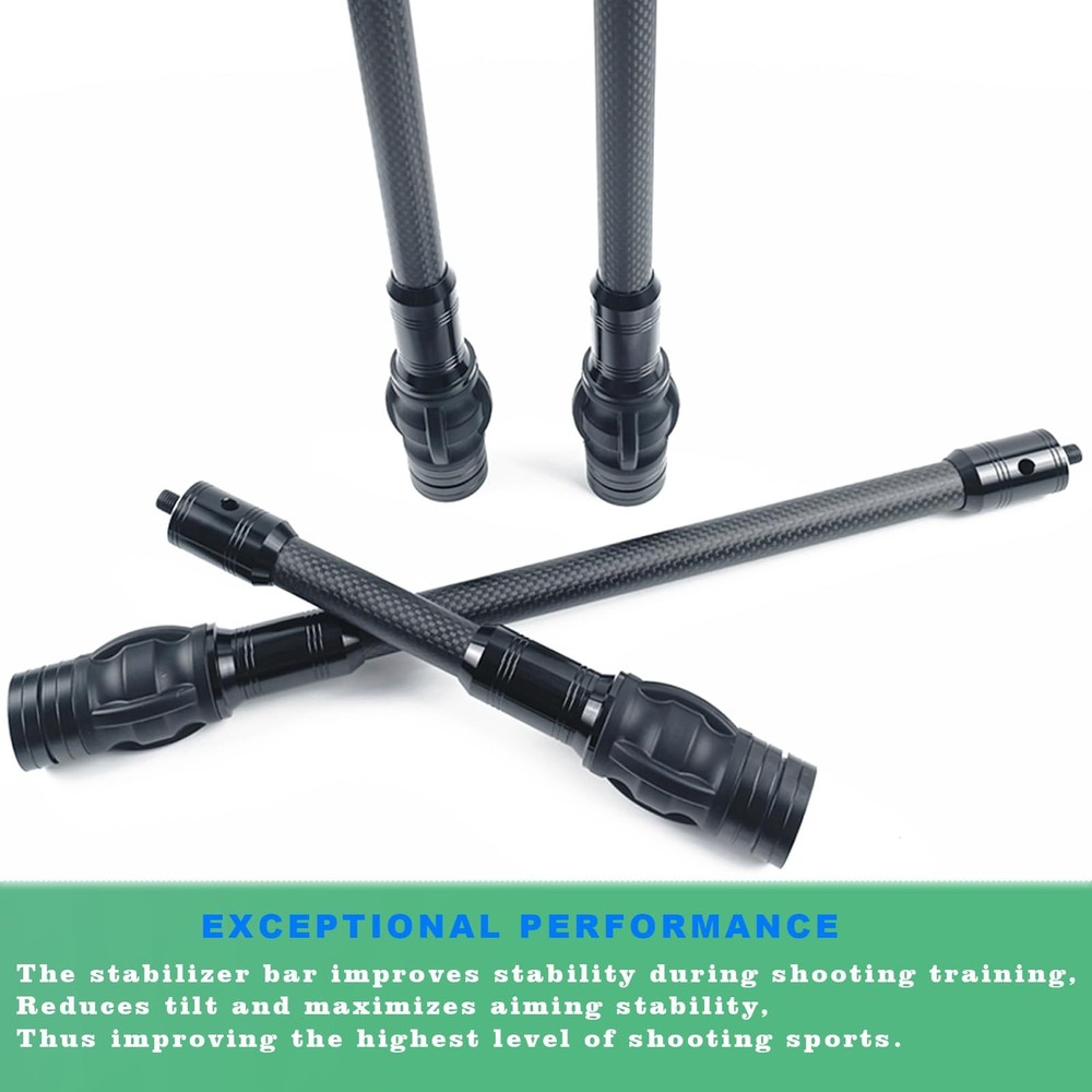 Archery Compound Bow Stabilizer Quick Disconnect Mounting Adapter– Adjustable...