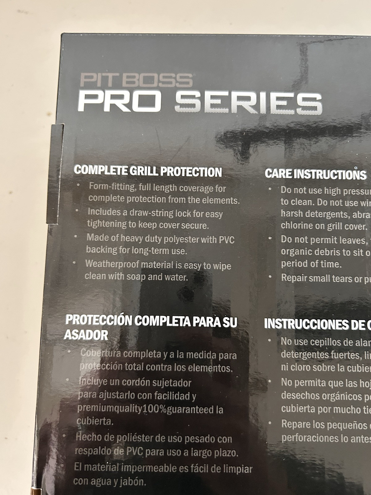 Pit Boss Pro Series Wood Pellet Grill Cover PB600PS1 31819 Cubierta Para Parilla