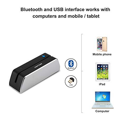 Bluetooth MSR-X6(BT) MSRX6BT Stripe Card Reader Encoder Mini Portable