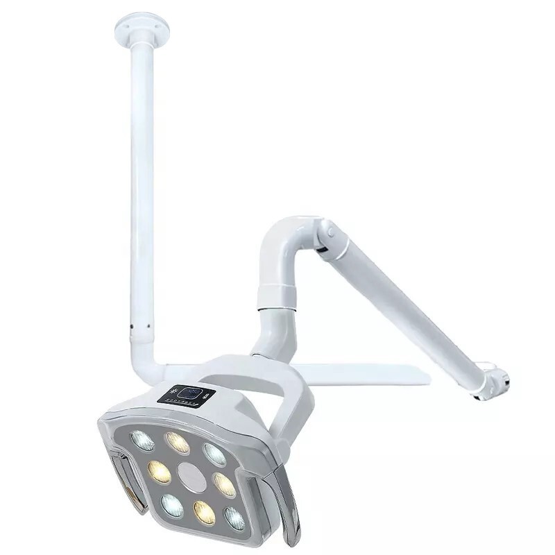 Dental Operating Light Ceiling Mounted 8 Bulbs LED Sensor Light with Touch Sceen