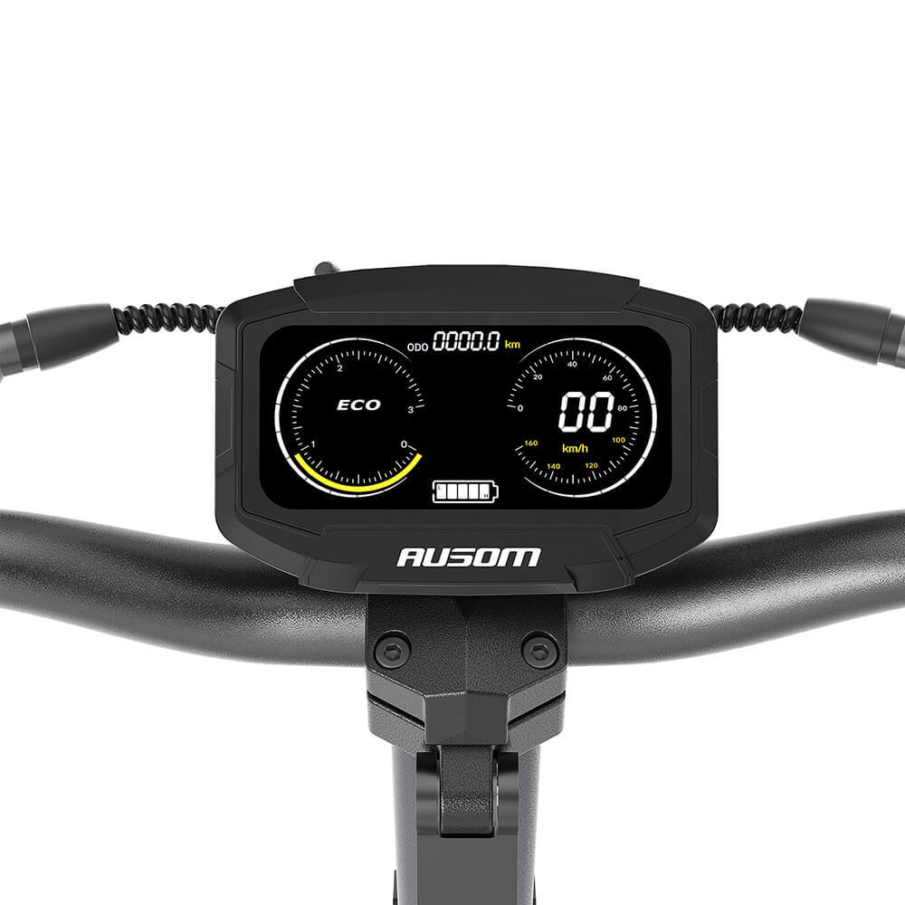 Ausom DT2 Pro Adult Electric Scooter,2*1100W Motor,115km Max Range,10*3.0in Tire