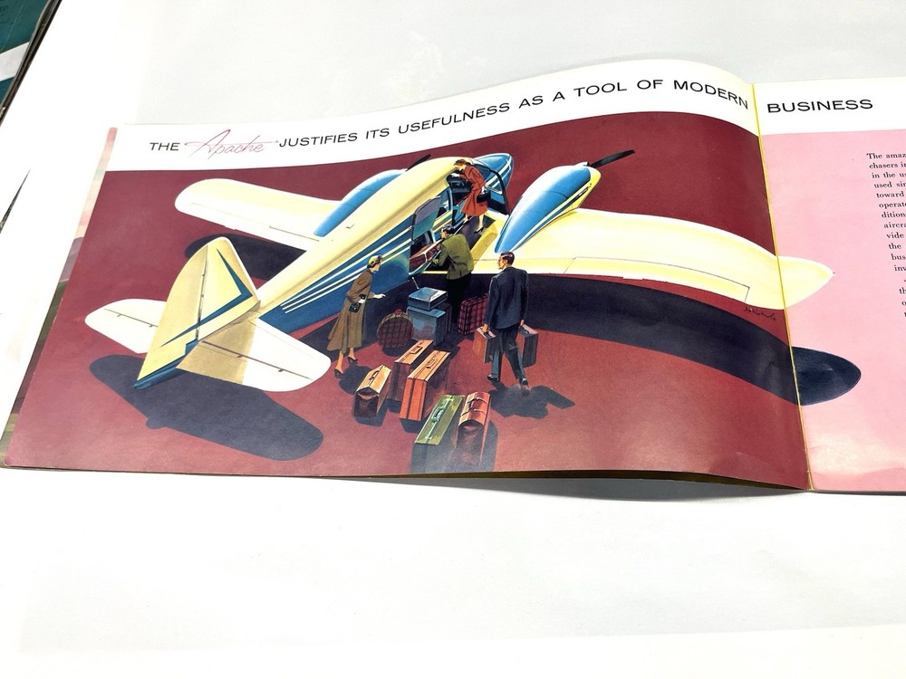Vintage Piper Apache Brochure