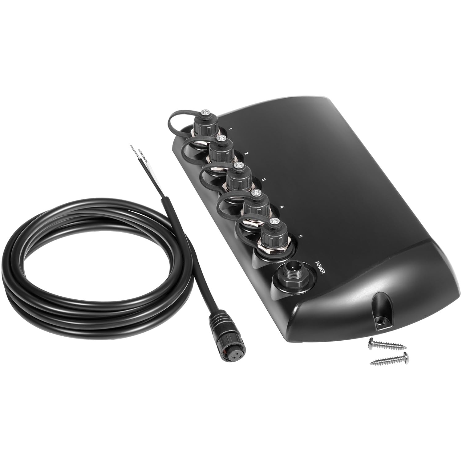 for HELIX 8, 9, 10, 12, 15 models 408450-1 5 Port Ethernet Switch Waterproof