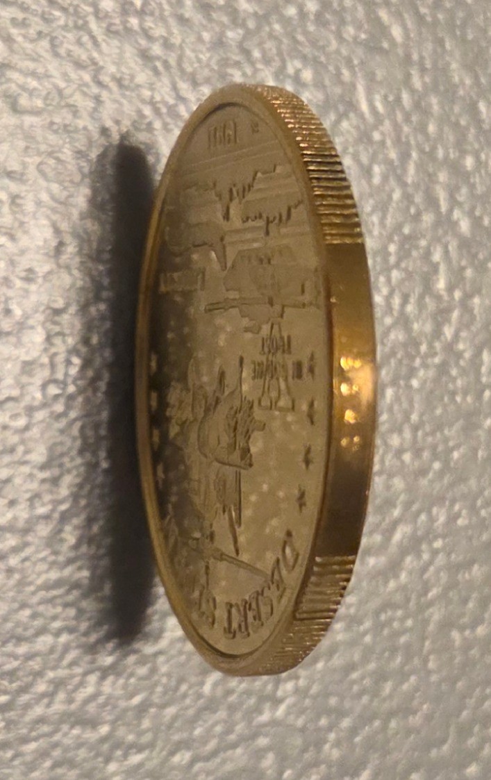 Desert Storm 1991 Commemorative Coin