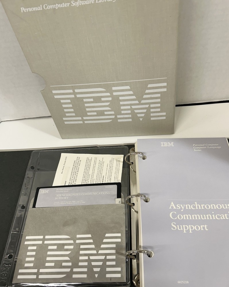 IBM Asynchronous Communications  Support Program Incl Software