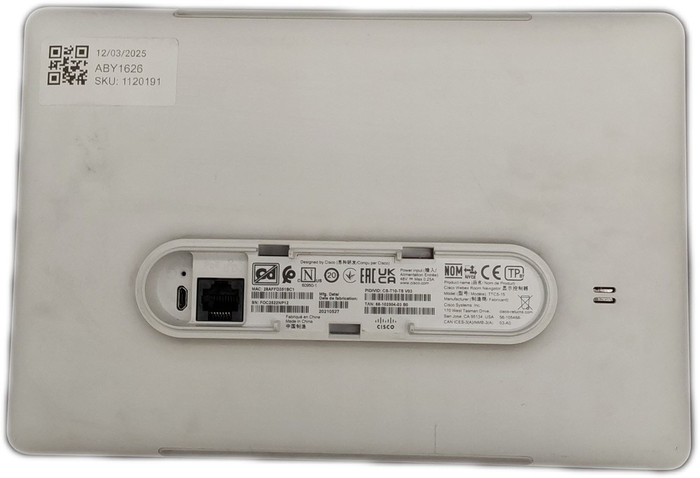 Cisco TelePresence Precision 60 Camera - TTC8-07