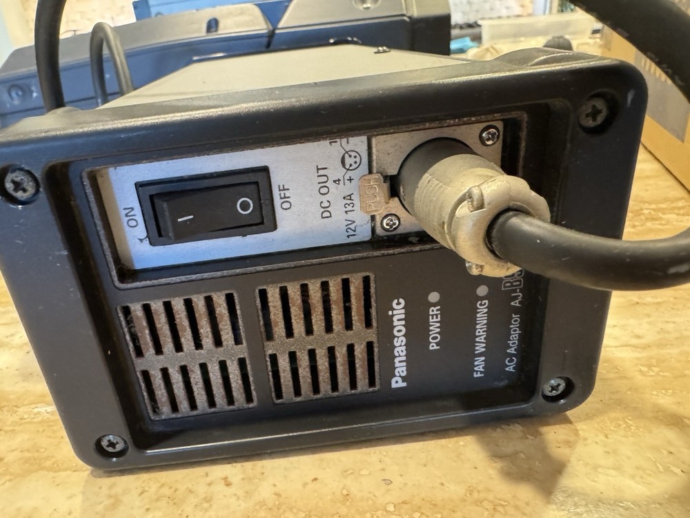 Panasonic AJ-D95 DVCPRO50 Portable Field Editor / VTR – Pro Broadcast Deck