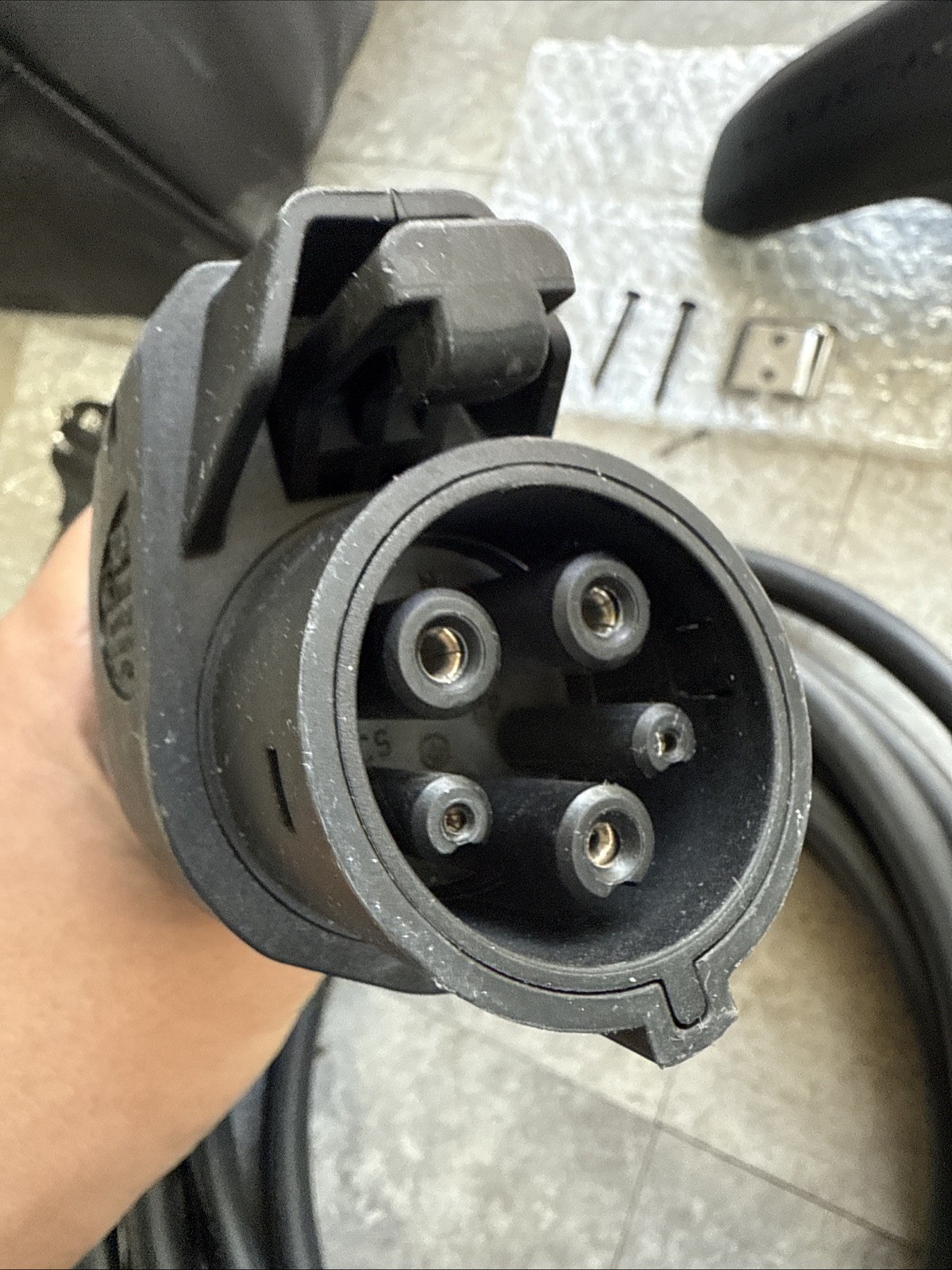 2022 - 2024 Lucid Air Charger EV Mobile Charging Cable cord 120v 12A NEMA 5-15