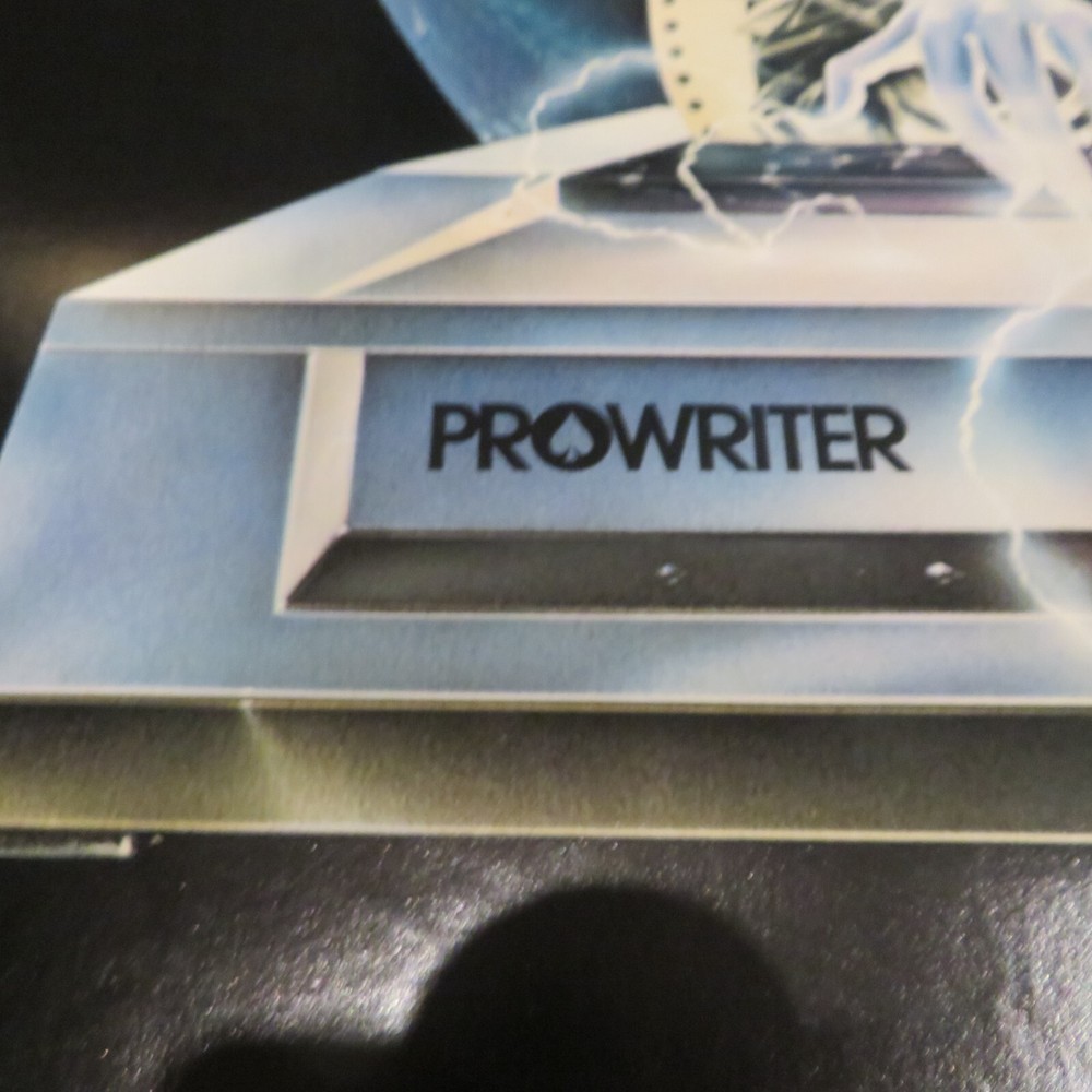 Rare Vintage The Prowriter Cometh 80's Computer Software 20" x 30" Poster