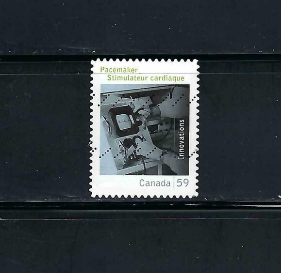 Canada #2488a, 59c Canadian Innovations - Pacemaker