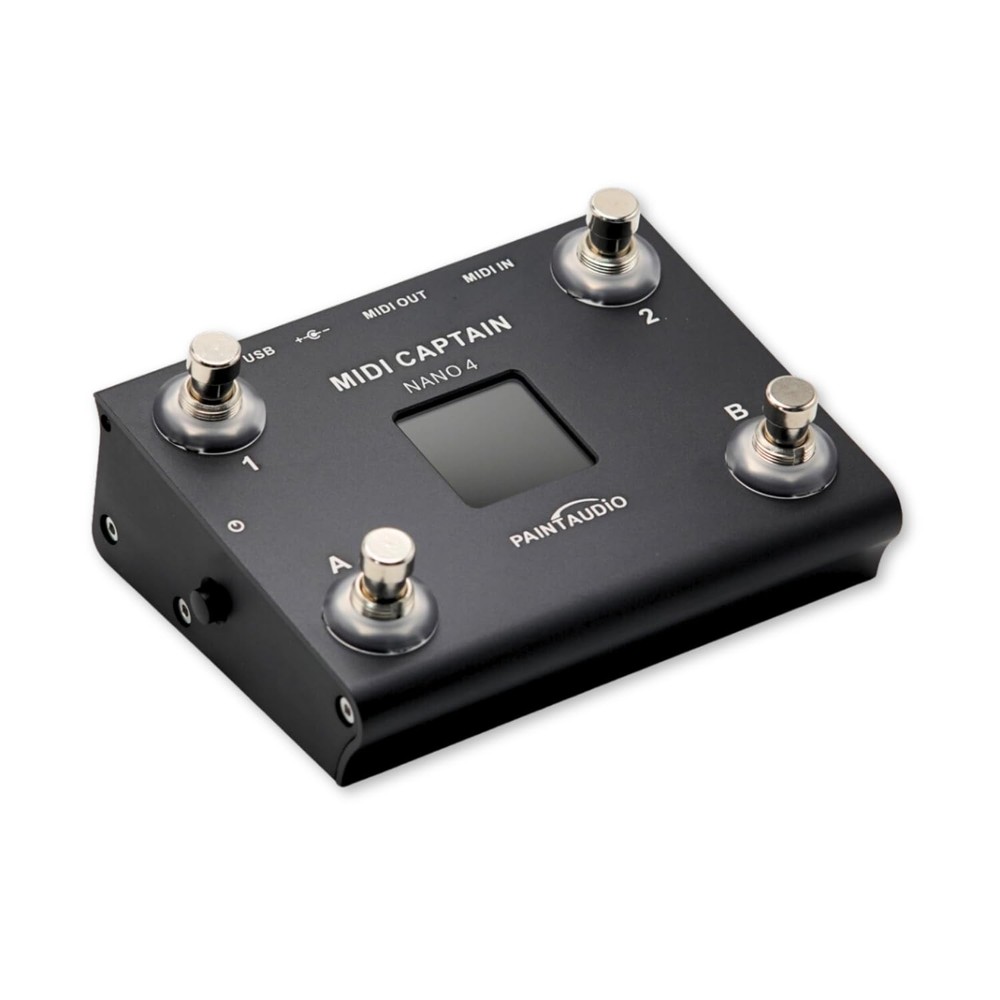 Paint Audio MIDI Captain NANO 4 Foot Controller Multi-Effects Keyboards Synth...