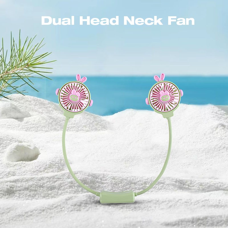 USB & Solar - Powered Visor Fan Hat