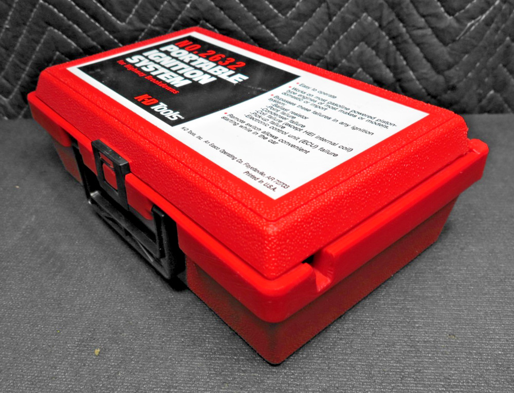 KD Tools 2632 Portable Ignition System Bypass for Breakdowns K-D Red Case NICE!