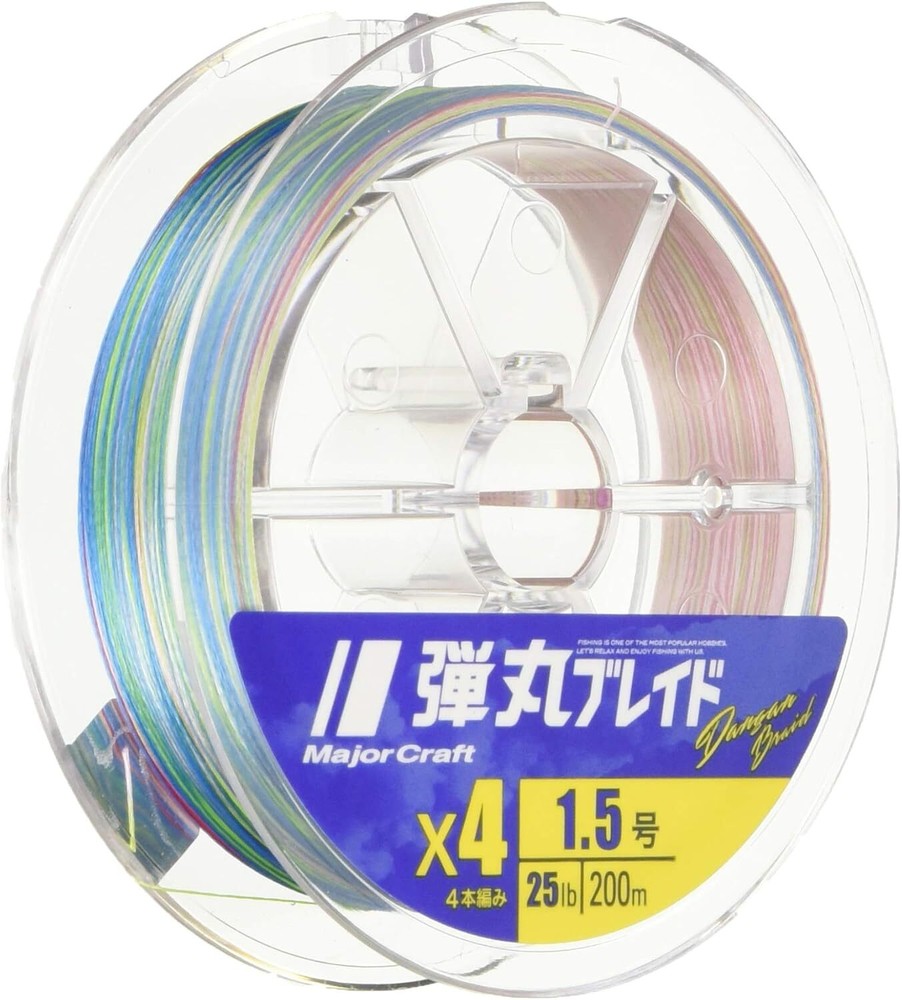 Major Craft PE Line Bullet Braid 4-strand