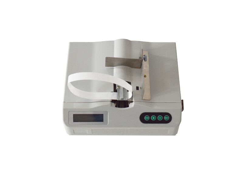 110V Automatic Money Packer Banknote Binding Machine Strapping Bundling Money