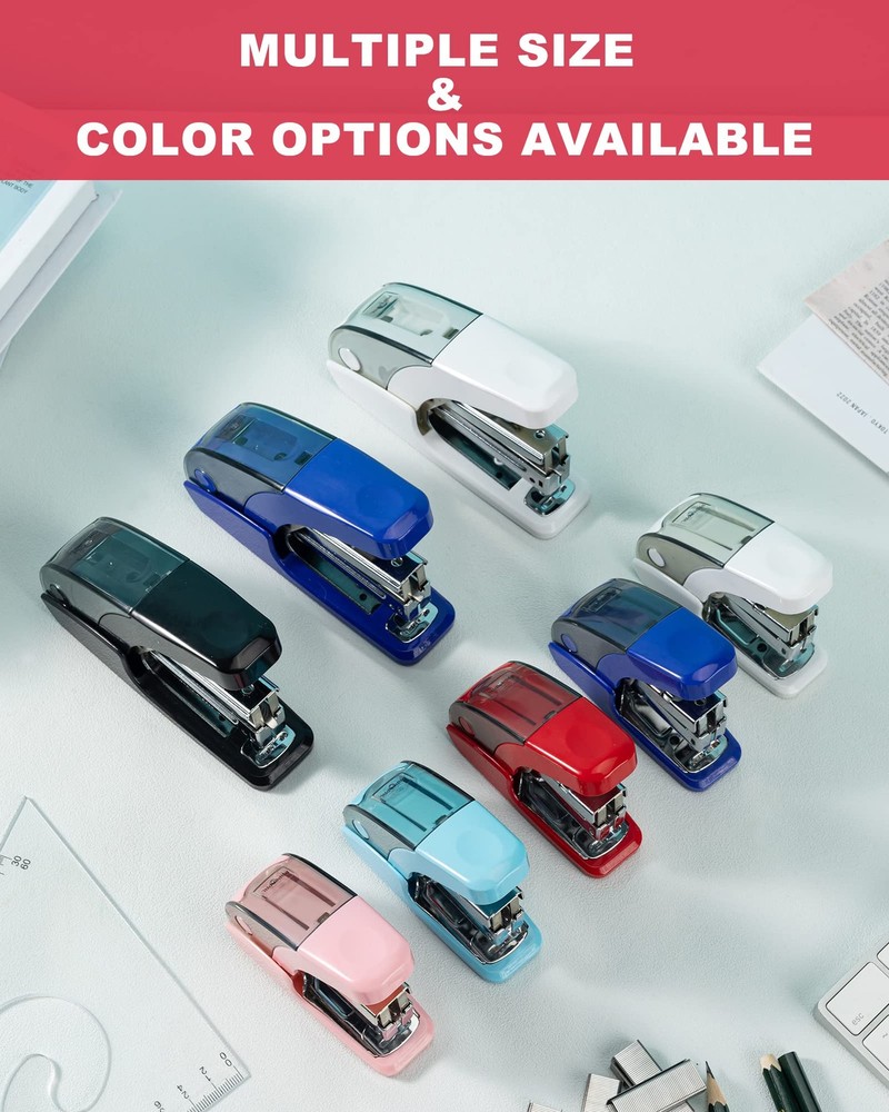 PAPERPAL Effortless Mini Stapler Size Set - Dark Blue
