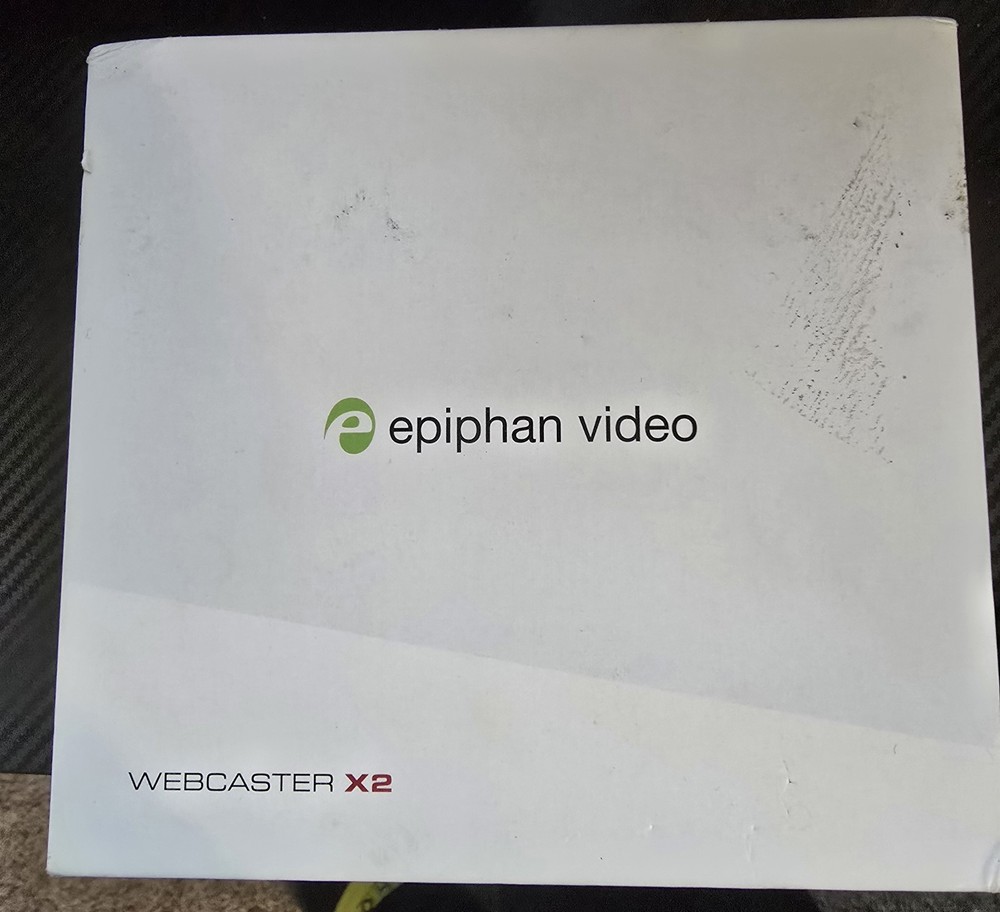 Epiphan Webcaster X2 Facebook and YouTube Twitch Encoder Tote G