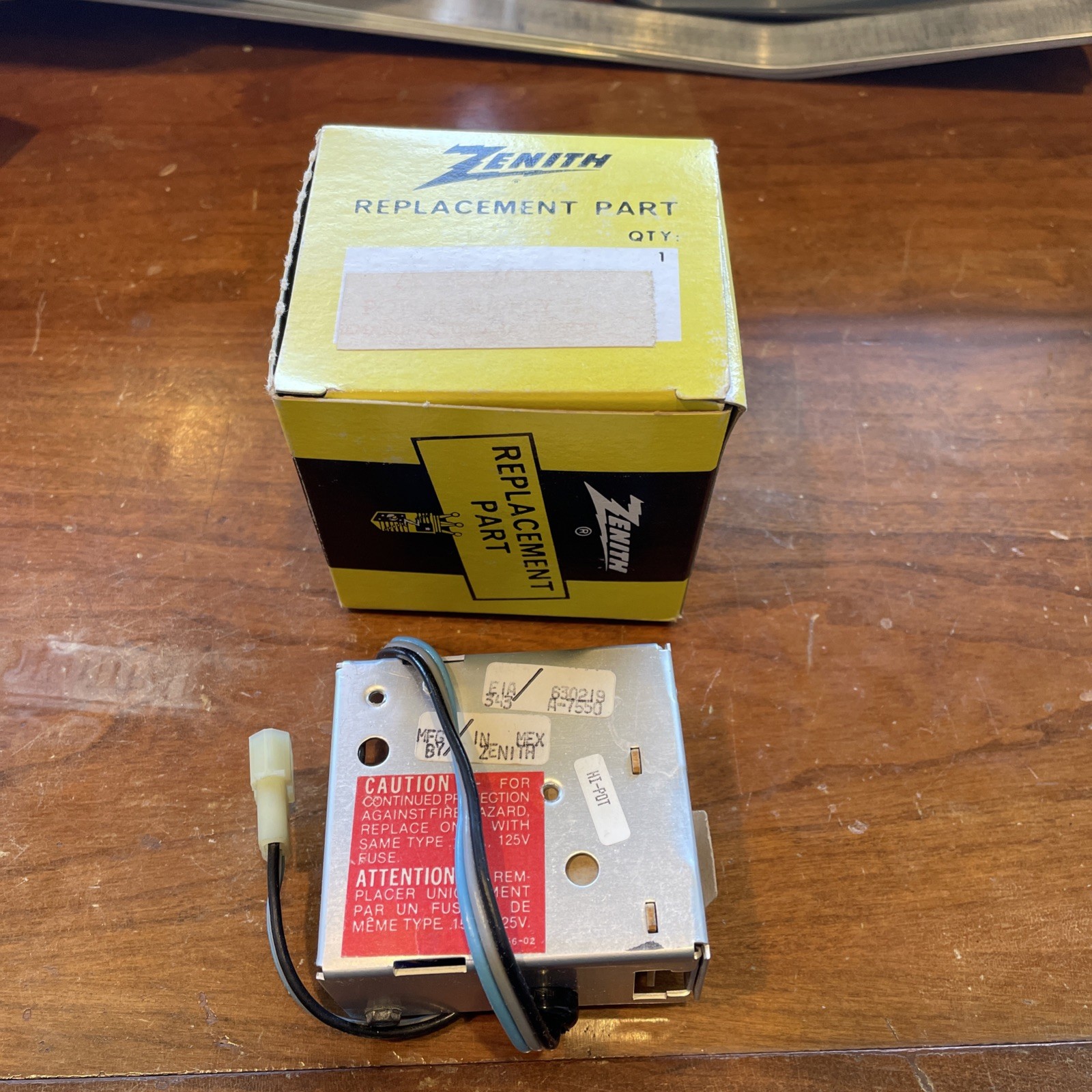 New Old Stock Zenith Part # A-7550 Power Supply Transformer