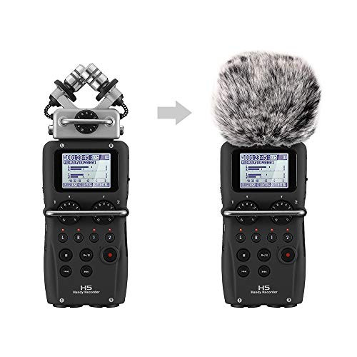 Furry Windscreen Muff, Mic Cover Wind Muff, Outdoor Microphone Wind Cover