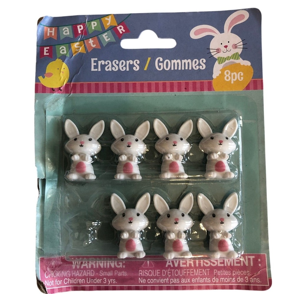 Bunny Erasers Mini Eater Rabbits