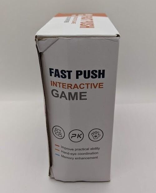 Good Partner Fast Push Interactive Game (4 Modes, 3+ Ages) Hand Eye Coordination