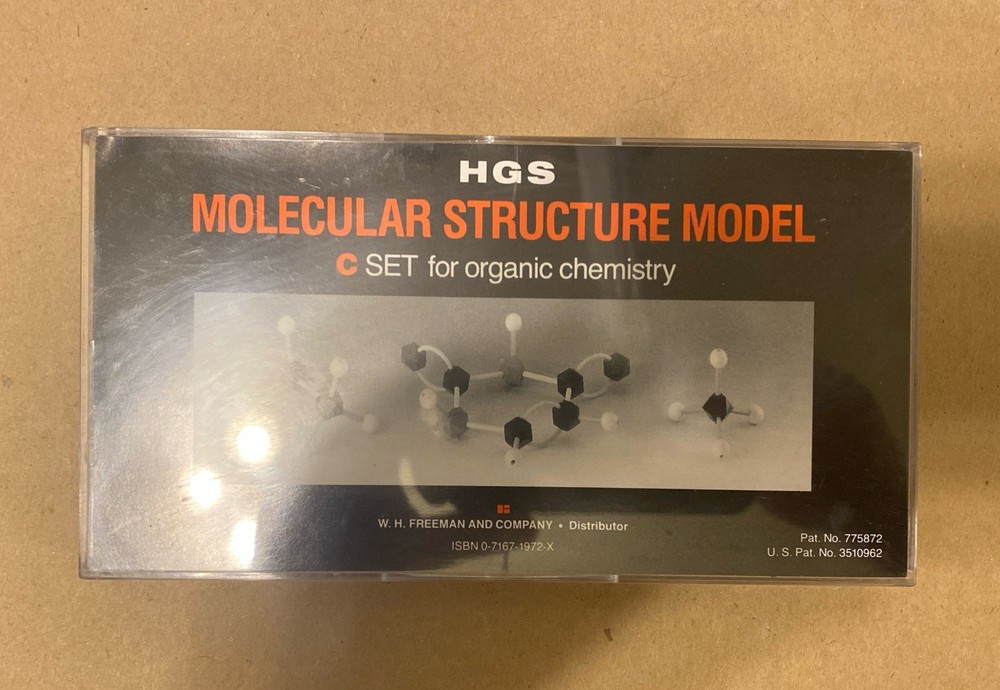 HGS Molecular Structure Model Kit WH Freeman Co - PRE-OWNED