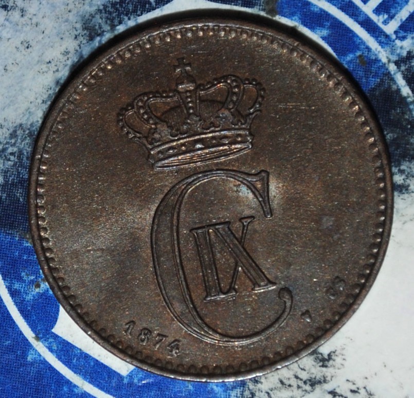 BU Denmark 2 Ore 1874 {{{D232