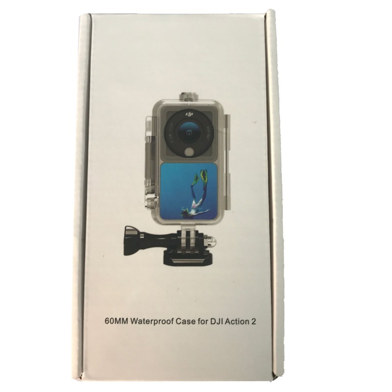 Camera Waterproof Case Diving Shell Housing Protective for DJI Action 2 Camera