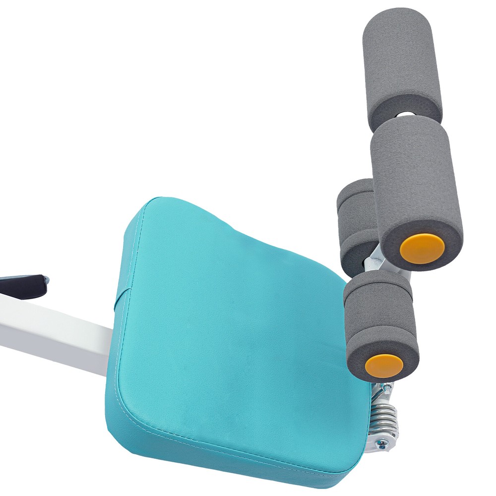 Ab Exercise Bench Abdominal Workout Machine Foldable Sit Up Bench W/ LCD Display