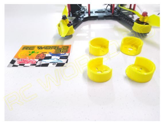 QUADCOPTER BRUSHLESS MOTOR MOUNT/BASE PROTECTOR 4PCS 3D PRINTED PLA FOR 250 QUAD