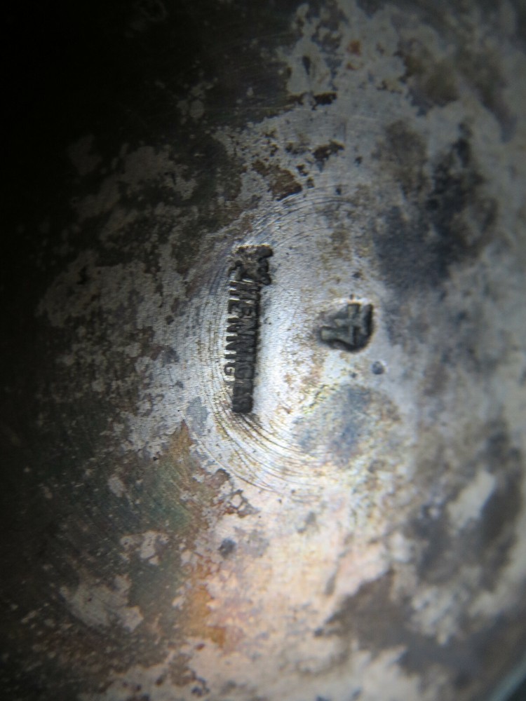 Antique Henniger German Silverplate Coffee Pot