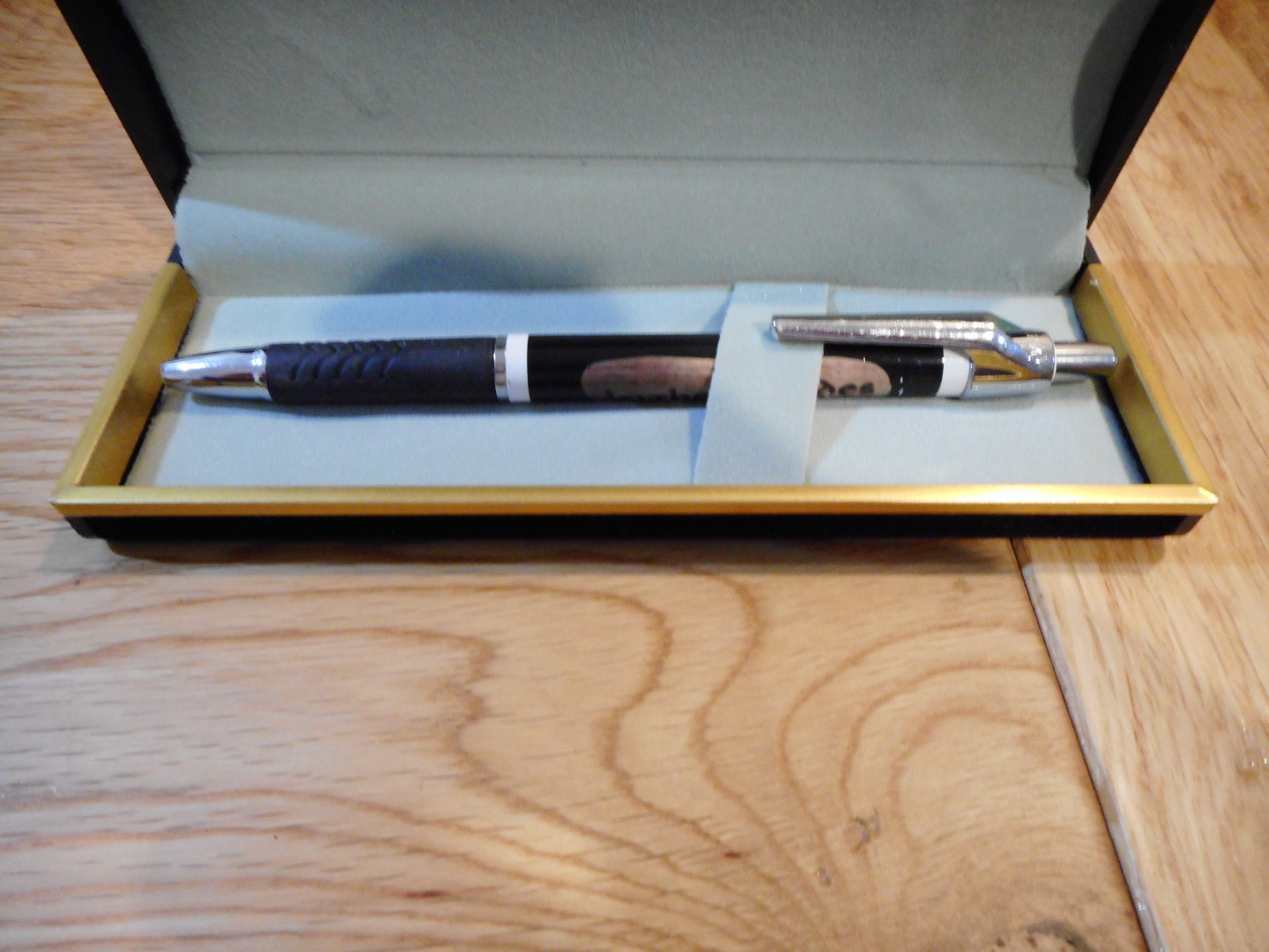 Black gift box for lnoves, roller ball pen and or fountain pen or small items