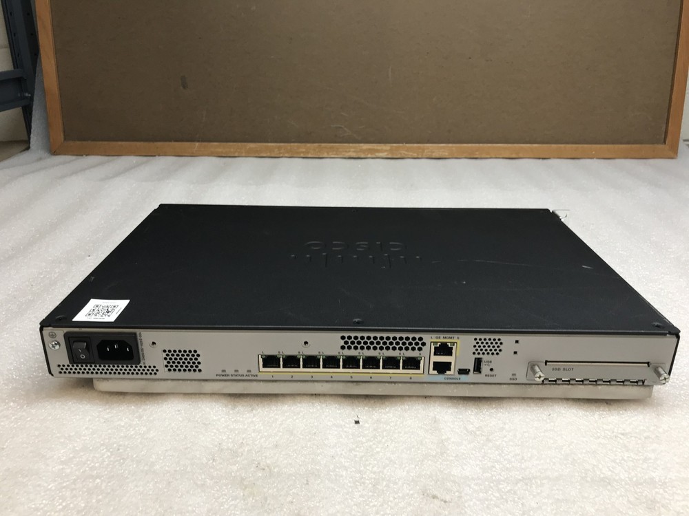 CISCO ASA5516 NETWORK SECURITY FIREWALL 8GE DATA,1GE MANAGE FIREPOWER SERVICES