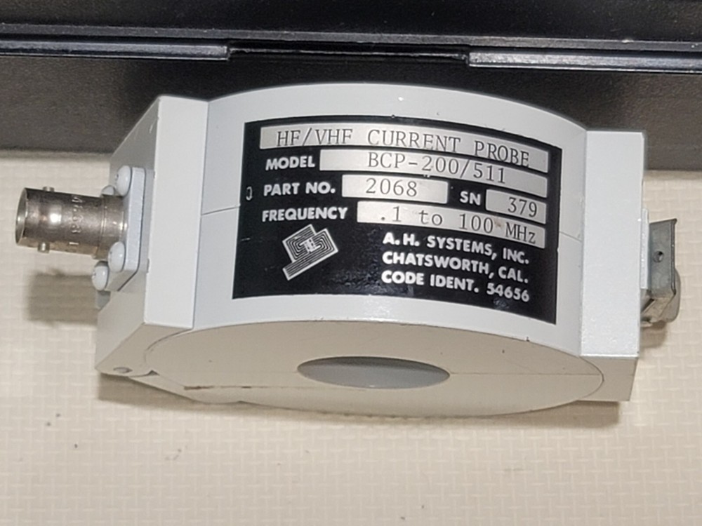 A.H. Systems, Inc, HF/VHF Current Probe Model BCP-200/511