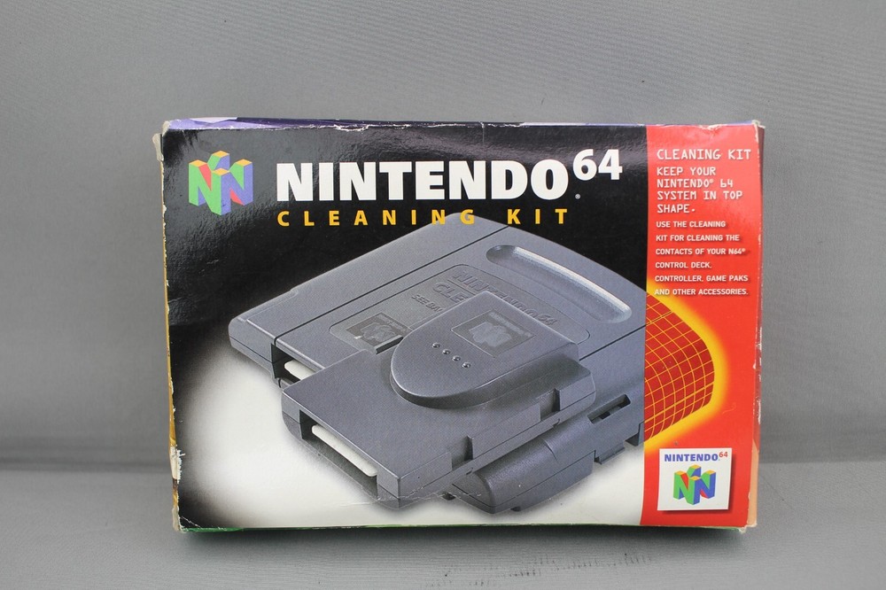 NINTENDO 64 ORIGINAL CLEANING KIT IN BOX