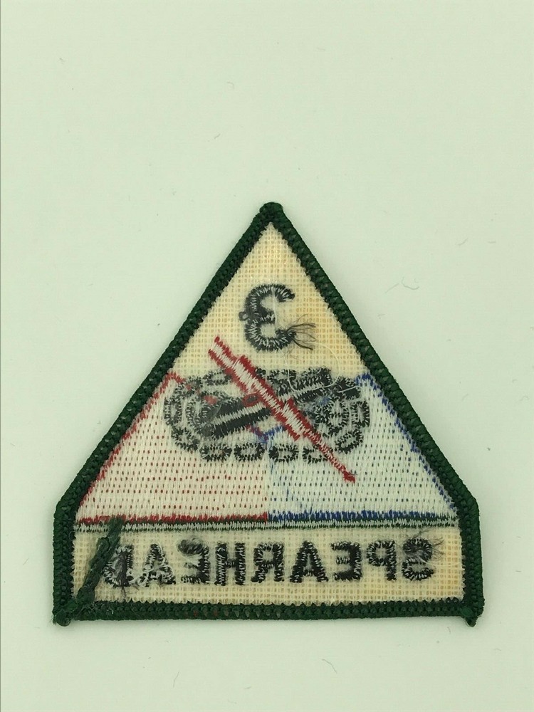 Spearhead Military Patch, #3 Spearhead military patch, Spearhead patch green