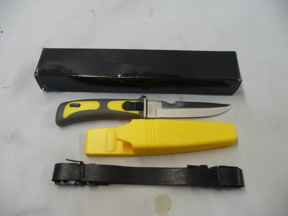 Dive Knife by BUD K stainless steel